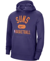 Men's Purple Phoenix Suns 2021-2022 Spotlight On Court Performance Practice Pullover Hoodie