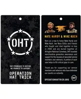 Men's Black Iowa Hawkeyes Oht Military-Inspired Appreciation Waffle Full-Zip Hoodie
