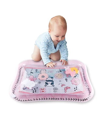 The Peanutshell Tummy Time Water Play Mat for Babies, Sea Life