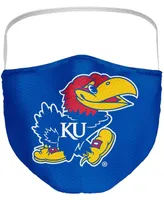 Multi Adult Kansas Jayhawks All Over Logo Face Covering 3-Pack