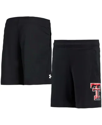 Big Boys and Girls Black Texas Tech Red Raiders Shorts