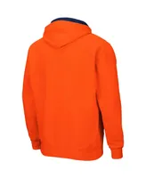 Men's Orange Illinois Fighting Illini Arch Logo 3.0 Full-Zip Hoodie