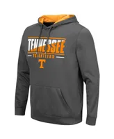 Men's Charcoal Tennessee Volunteers Slash Stack 2.0 Pullover Hoodie