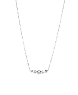 Danori Women's Frontal Necklace, Created for Macy's - Silver