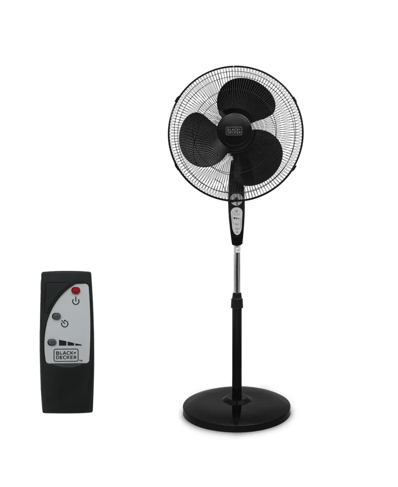 18 In. Stand Fan - Remote, Round Base
