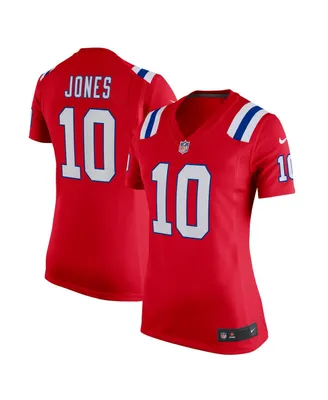 Women's Mac Jones Red New England Patriots Game Jersey