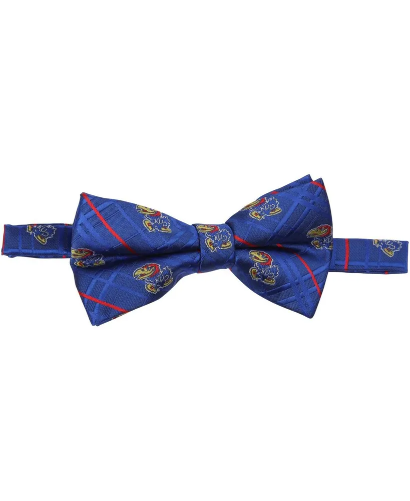 Men's Blue Kansas Jayhawks Oxford Bow Tie