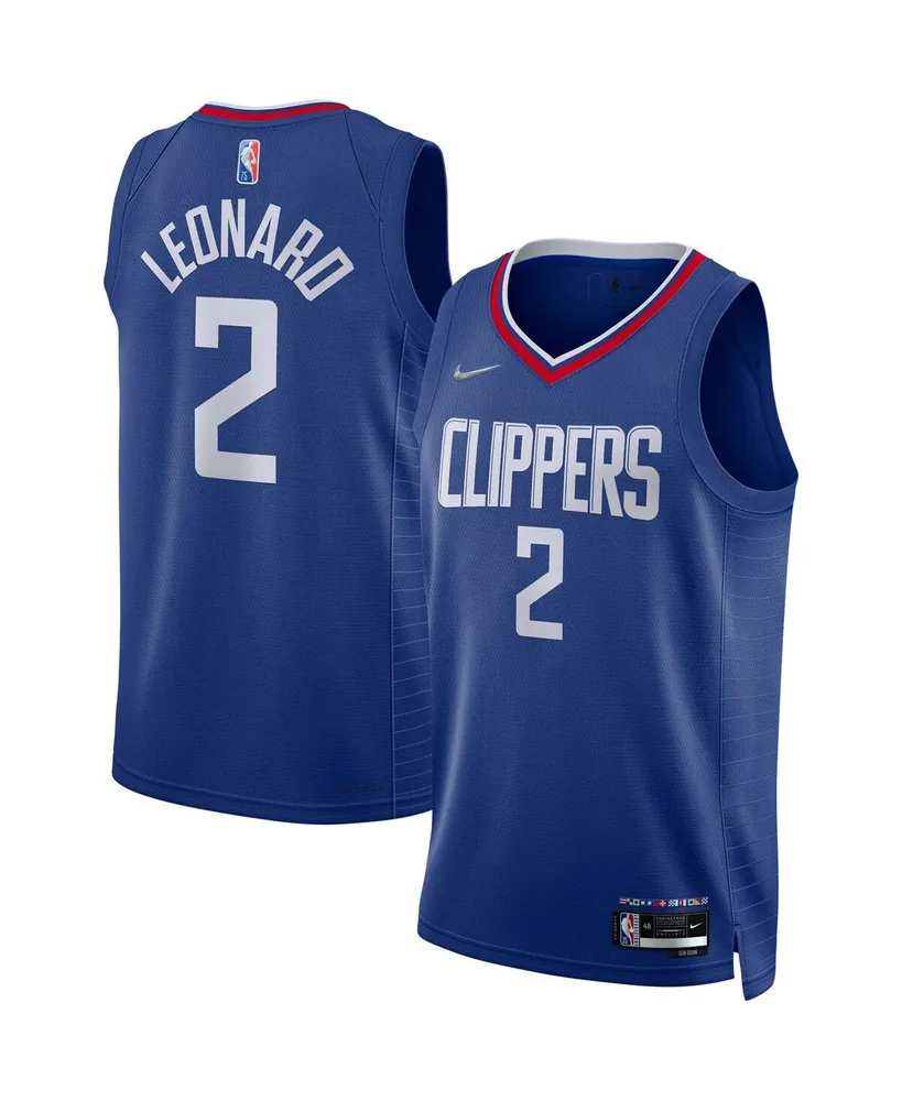 Men's Kawhi Leonard Royal La Clippers 2021/22 Diamond Swingman Jersey - Icon Edition