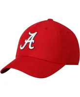 Men's Crimson Alabama Crimson Tide Primary Logo Staple Adjustable Hat