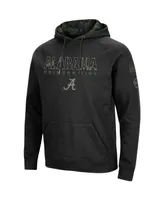 Men's Black Alabama Crimson Tide Oht Military Appreciation Camo Pullover Hoodie