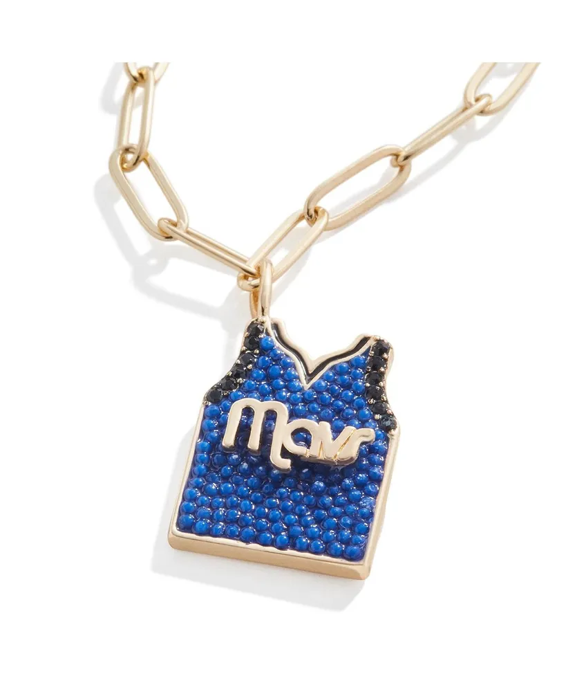 Women's Dallas Mavericks Jersey Necklace