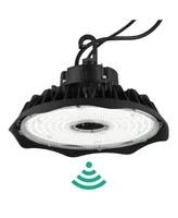 200-Watt Integrated Led Motion Sensor High Bay Indoor and Outdoor Ufo Light with 26000 Lumens 5000K