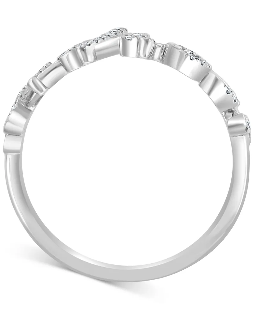 Effy Diamond Zodiac Scorpio Ring (1/8 ct. t.w.) Sterling Silver