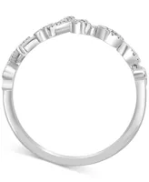 Effy Diamond Zodiac Scorpio Ring (1/8 ct. t.w.) Sterling Silver