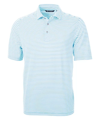 Cutter & Buck Big & Tall Virtue Eco Pique Stripe Recycled Polo Shirt