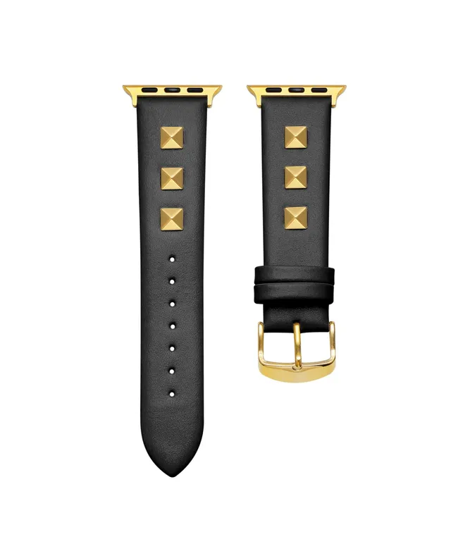 Posh Tech Rebel Black Genuine Leather and Stud Band for  display picture 2