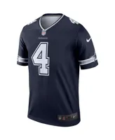 Men's Dak Prescott Navy Dallas Cowboys Legend Player Jersey