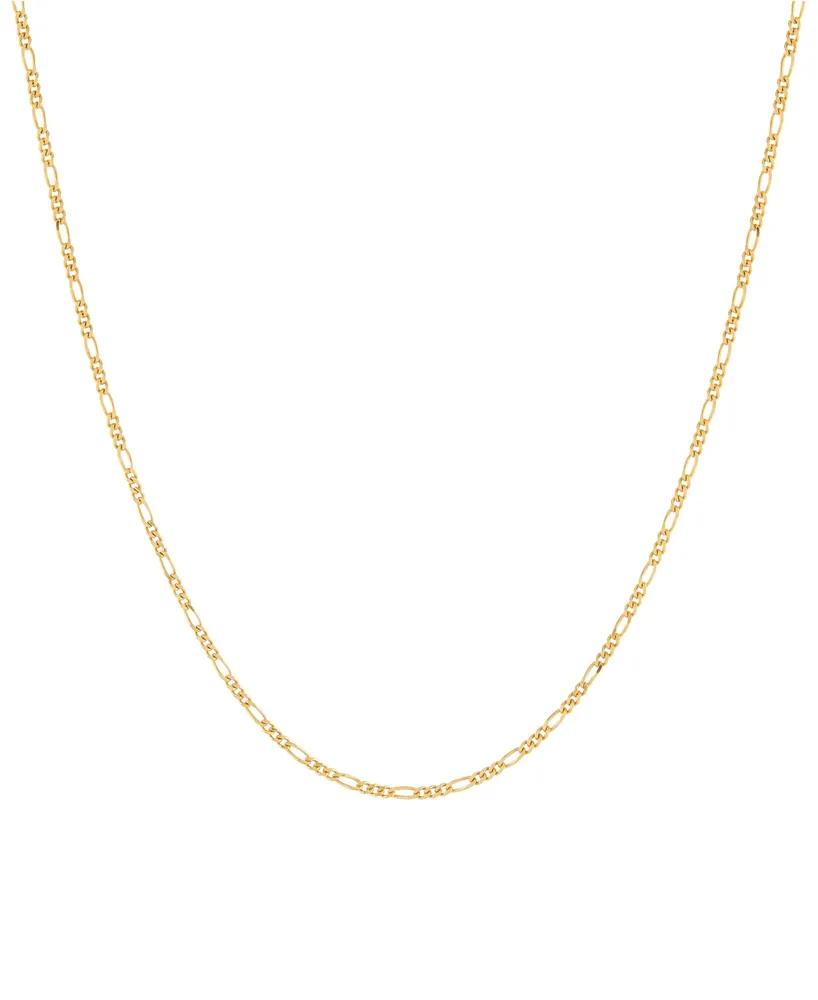 Giani Bernini Figaro Link 18" Chain Necklace in 14k Gold-Plated Sterling Silver, Created for Macy's (Also in Sterling Silver)