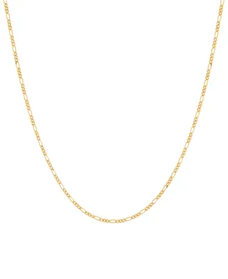 Giani Bernini Figaro Link 18" Chain Necklace 14k Gold-Plated Sterling Silver, Created for Macy's (Also Silver)