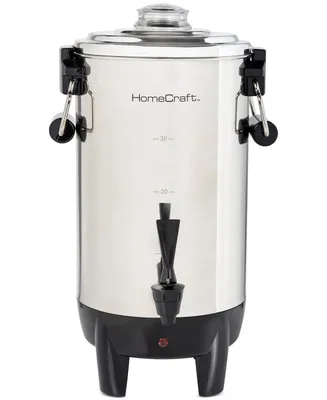 HomeCraft HCCU30SS Quick-Brewing Automatic 30-Cup Coffee Urn