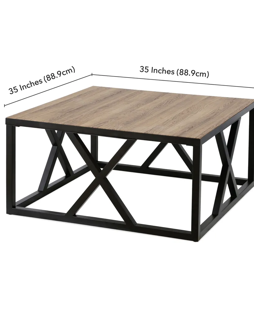 Jedrek 35" Square Coffee Table