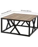 Jedrek 35" Square Coffee Table