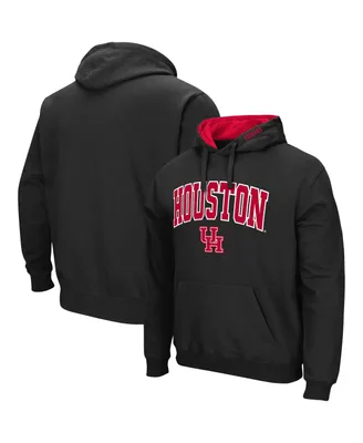 Men's Houston Cougars Arch and Logo Pullover Hoodie