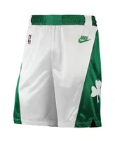 Men's White, Kelly Green Boston Celtics 2021/22 Classic Edition Swingman Performance Shorts