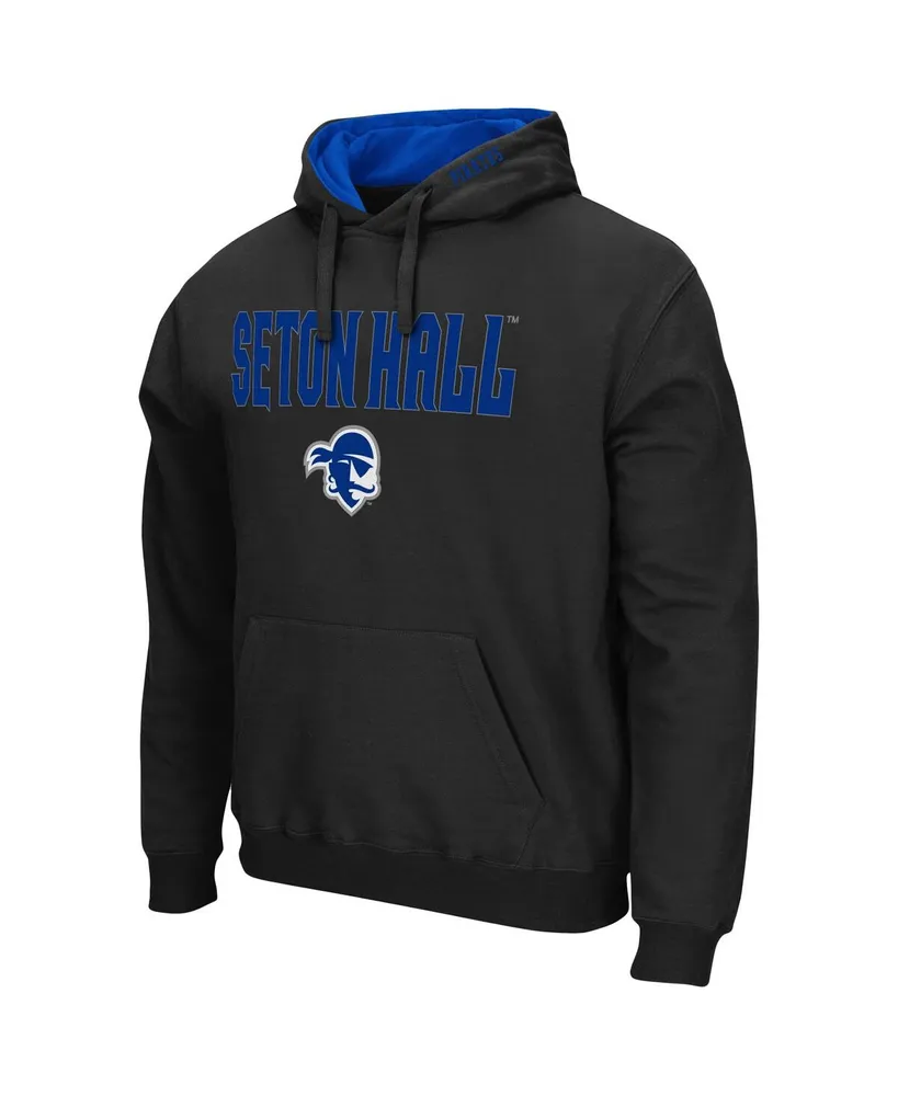 Men's Seton Hall Pirates Arch and Logo Pullover Hoodie