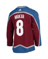 Men's Cale Makar Burgundy Colorado Avalanche Home Authentic Pro Player Jersey