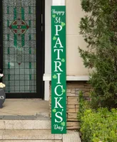 Glitzhome 60" Wooden St. Patrick's Porch Sign