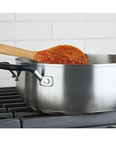 KitchenAid Stainless Steel 4 Quart Induction Casserole with Lid