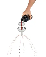 True Brands Fountain Aerating Decanter Funnel