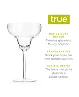 True Brands Margarita Glasses, Set of 4, 10 Oz