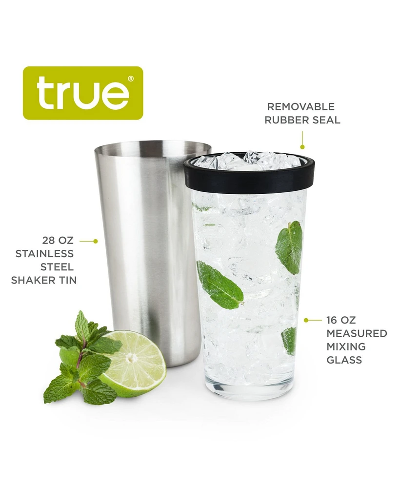 True Brands Barkeep Boston Shaker, 28 Oz