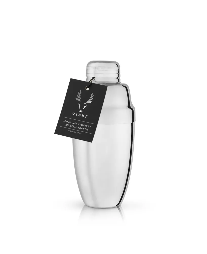 Viski Professional Heavyweight Cocktail Shaker, 17 Oz