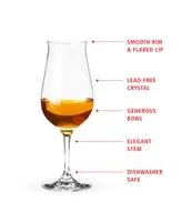 Spiegelau Premium Whiskey Snifter, Set of 4, 9.5 Oz