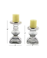 Traditional Candle Holders, Set of 2