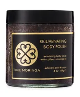 True Moringa Sugar & Coffee Body Scrub, 4 oz.