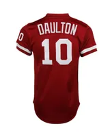 Men's Darren Daulton Red Philadelphia Phillies Cooperstown Mesh Batting Practice Jersey