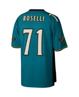 Men's Tony Boselli Teal Jacksonville Jaguars Legacy Replica Jersey