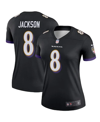 Women's Lamar Jackson Baltimore Ravens Color Rush Legend Player Jersey