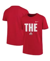 Big Boys Scarlet Ohio State Buckeyes Local T-shirt