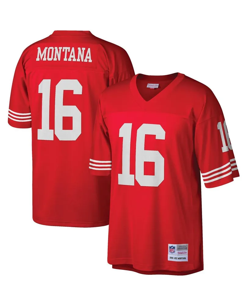 Lids Joe Montana San Francisco 49ers Mitchell & Ness Big Tall Split Legacy  Retired Player Replica Jersey - Scarlet/Gold