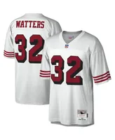 Men's Mitchell & Ness Ricky Watters White San Francisco 49ers Legacy Replica Jersey