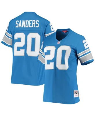 Women's Barry Sanders Blue Detroit Lions 1996 Legacy Replica Jersey