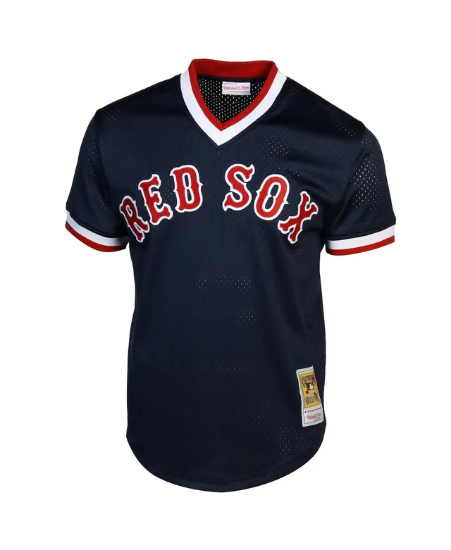 Mitchell & Ness Ted Williams Boston Red Sox 1990 Authentic Cooperstown Collection Batting Practice Jersey Navy