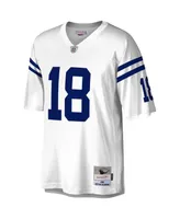 Men's Peyton Manning White Indianapolis Colts Legacy Replica Jersey