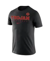 Men's Black Usc Trojans Baseball Legend Performance T-shirt