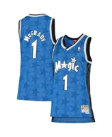 Women's Tracy McGrady Blue Orlando Magic 2000-01 Hardwood Classics Swingman Jersey